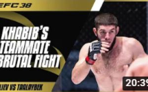 Видео боя Адис Таалайбек - Имамшафи Алиев EFC 38