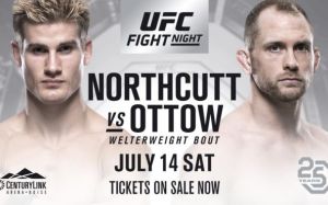 Видео боя Сэйдж Норткатт - Зак Оттоу UFC Fight Night 133