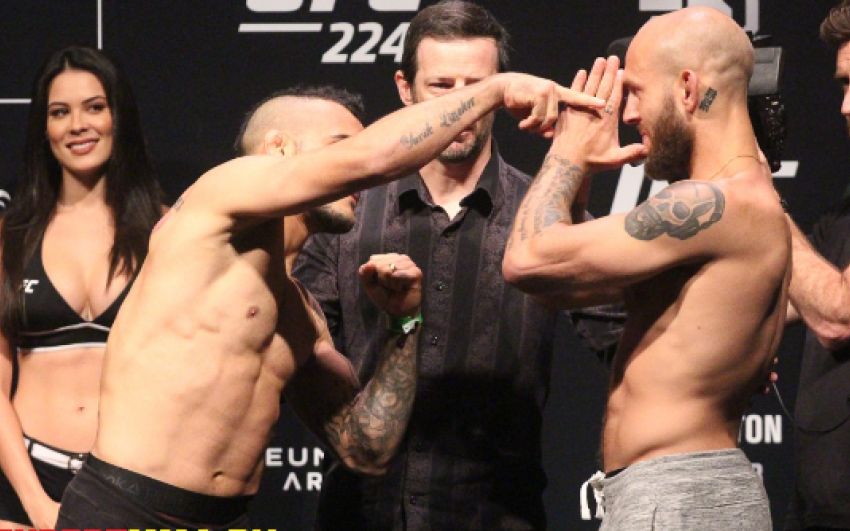 Видео боя Джон Линекер - Брайан Келлехер UFC 224