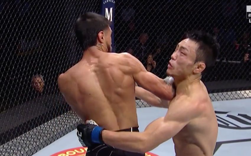 Видео боя Крис Гутьеррес – Батгерел Данаа UFC on ESPN 33
