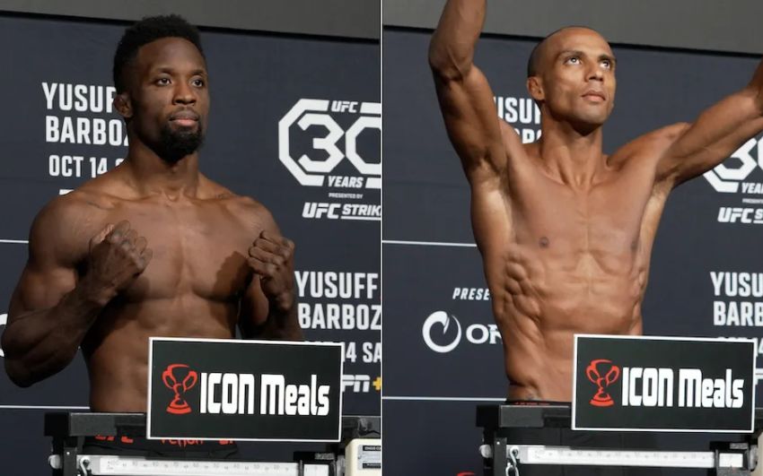 Результаты взвешивания UFC Fight Night 230