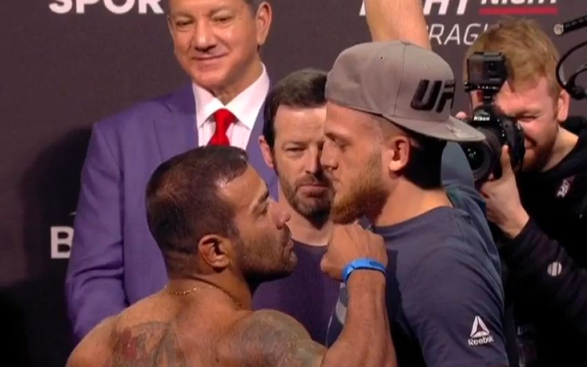 Видео боя Исмаил Наурдиев - Майкл Празерес UFC Fight Night 145