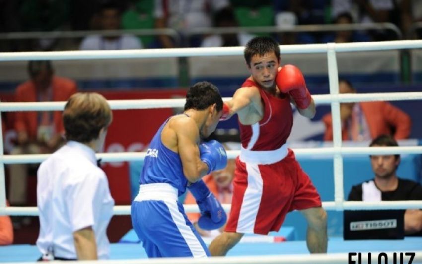 Хасанбай Дусматов - олимпийский чемпион в весе до 49 кг