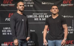 Видео боя Робби Лоулер - Рафаэль Дос Аньос UFC on FOX 26