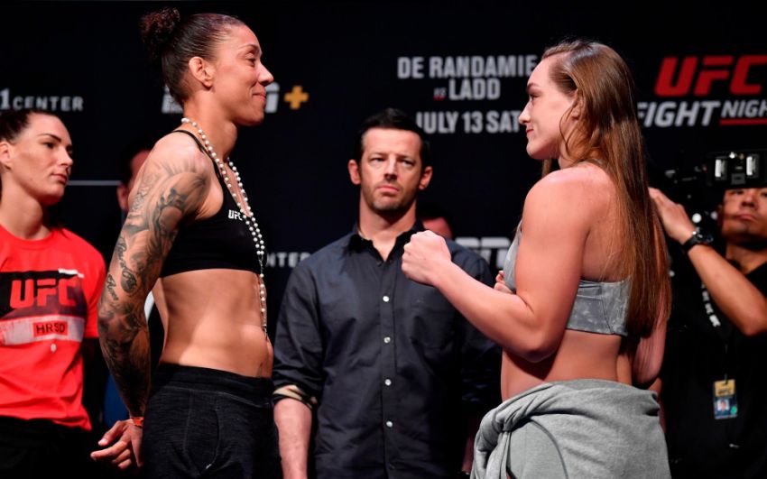 Видео боя Жермейн Де Рандами - Аспен Лэдд UFC on ESPN+ 13