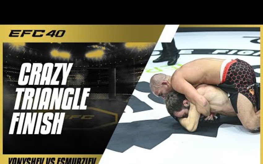 Видео боя Хасан Эсмурзиев – Александр Янышев EFC 40