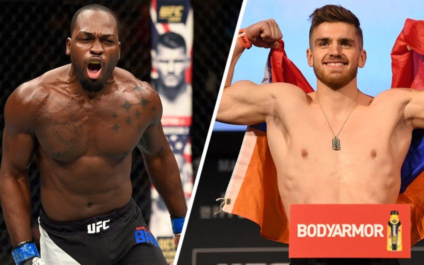 Где смотреть UFC on ESPN+ 31: Дерек Брансон - Эдмен Шахбазян