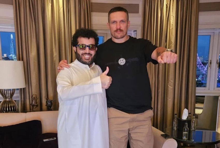 Александр Усик отреагировал на желание Турки Аль аш-Шейха создать боксерскую суперлигу