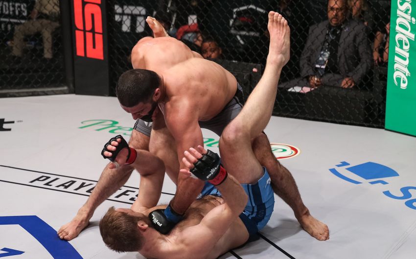 Видео боя Денис Гольцов - Али Исаев PFL 9