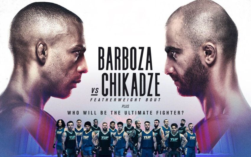 Файткард турнира UFC on ESPN 30