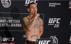 Видео взвешивания участников турнира UFC 231: Ортега - Холлоуэй