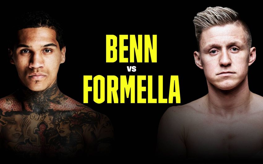 Прямая трансляция Конор Бенн – Себастьян Формелла