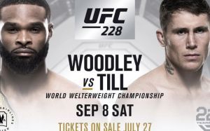 Видео взвешивания участников турнира UFC 228: Тайрон Вудли - Даррен Тилл