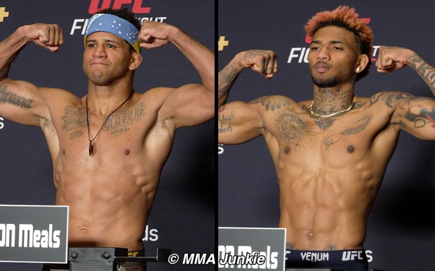 Результаты взвешивания UFC Fight Night 256