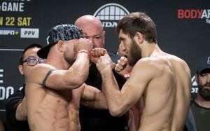 Видео боя Саид Нурмагомедов - Коди Стеманн UFC 270