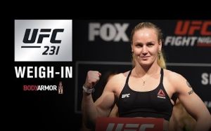 Церемония взвешивания UFC 231
