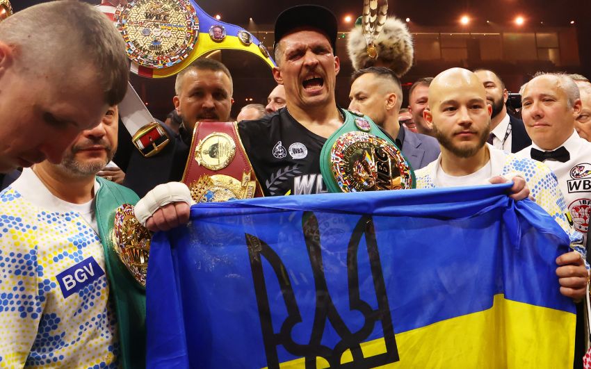 Александр Усик стал самым высокооплачиваемым спортсменом года в Украине по версии Forbes