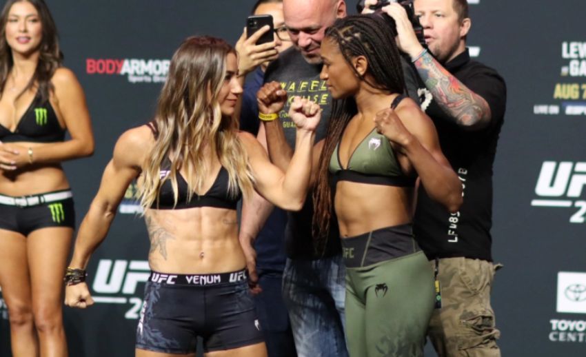 Видео боя Анджела Хилл - Тиша Торрес UFC 265