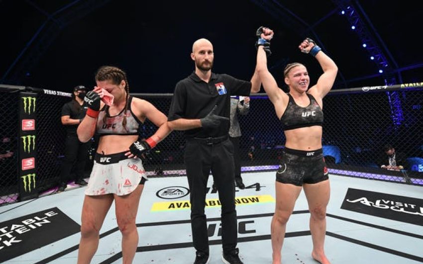 Лиана Джоджуа прокомментировала поражение от Мэверик на UFC 254