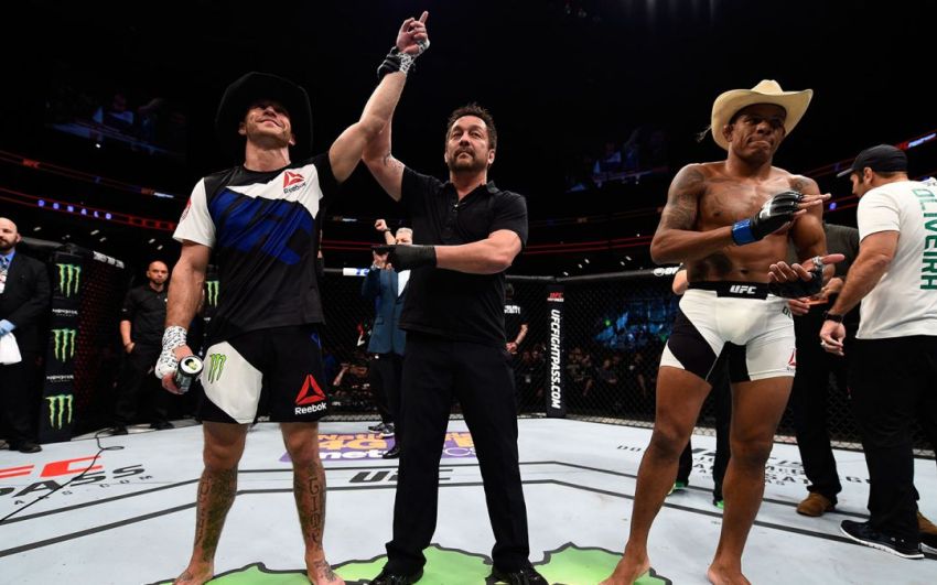 UFC Fight Night 83 – Серроне победил Алекса Оливейру в первом раунде