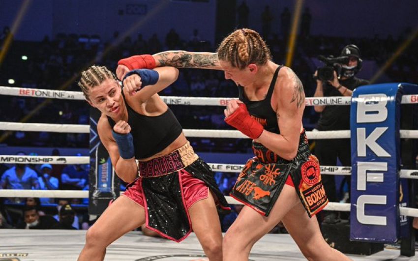 Результаты турнира BKFC Knuckle Mania: Пейдж Ванзант - Британ Харт