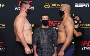 Видео боя Маркос Рожерио - Александр Романов UFC on ESPN+ 40