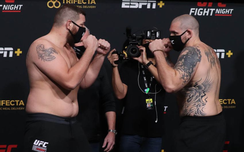 Видео боя Джош Парисян - Паркер Портер UFC on ESPN 18