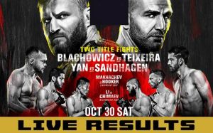 Результаты турнира UFC 267