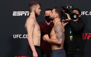 Видео боя Фрэнки Эдгар - Кори Сандхаген UFC Fight Night 184