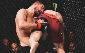 Рустам Хабилов победил Сергея Хандожко на турнире UFC Fight Night 163