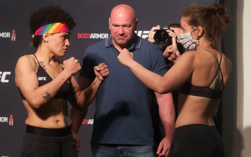Видео боя Сиджара Юбэнкс - Сара Морас UFC Fight Night 171