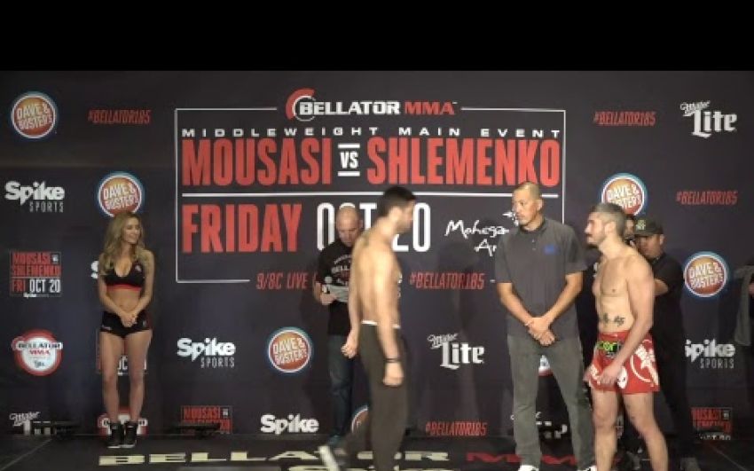 Результаты взвешивания Bellator 185