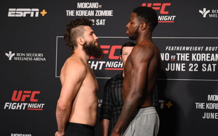 Видео боя Брайан Барбарена - Рэнди Браун UFC Fight Night 154 