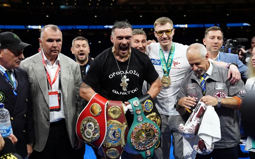 Александр Красюк назвал двух возможных соперников Усика по прощальному бою