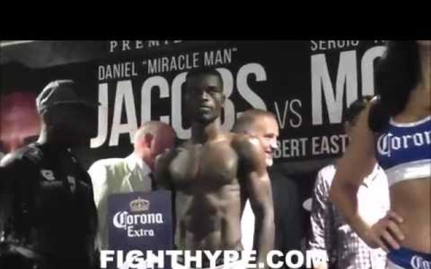 Взвешивание: Robert Easter - Richard Commey