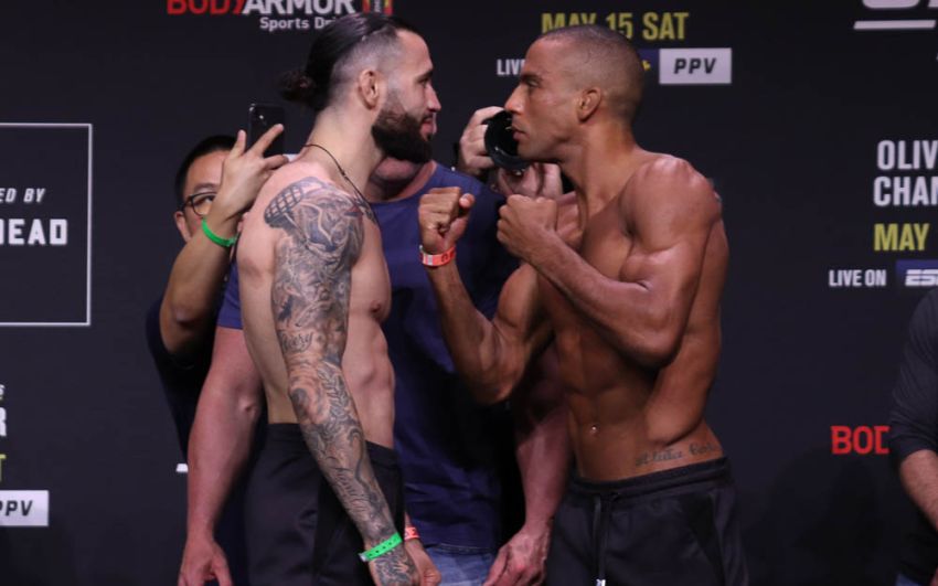 Видео боя Эдсон Барбоза - Шейн Бургос UFC 262