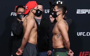 Видео боя Густаво Лопес - Адриан Янез UFC on ESPN 21