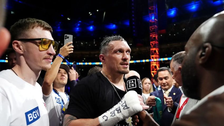 Александр Усик рассказал, что помогает ему побеждать в неравных боях