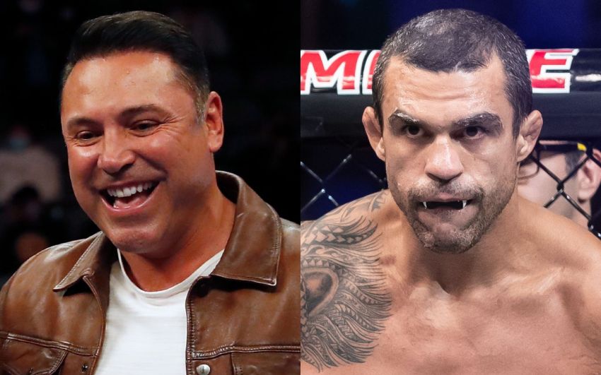 Оскар Де Ла Хойя проведет выставочный бой с экс-чемпионом UFC Витором Белфортом