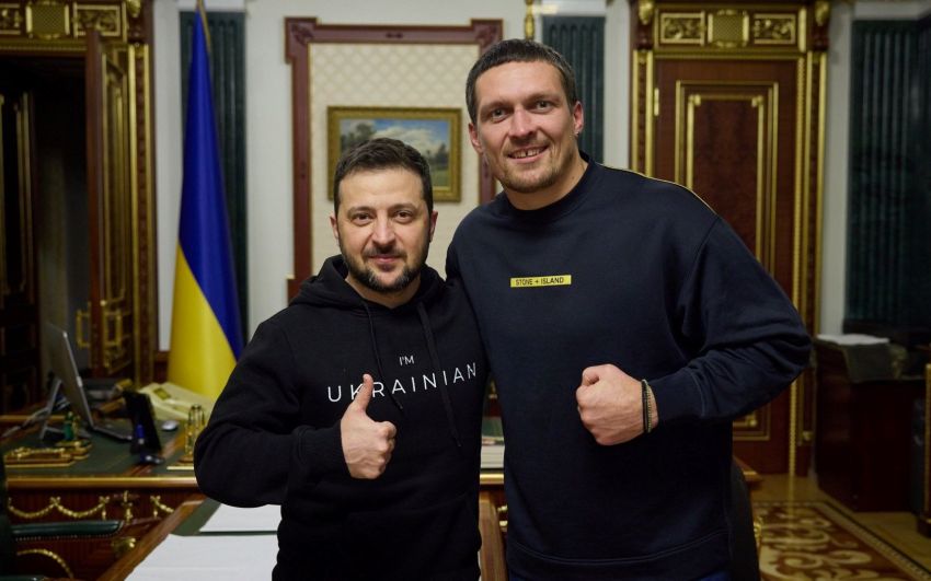 Александр Усик - о Зеленском: "Он работает в тысячи раз круче, чем все те политики, которые у нас есть"