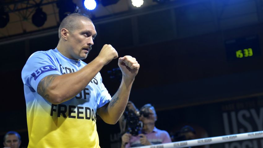 Александр Усик высказался о возможном поединке с Опетайей