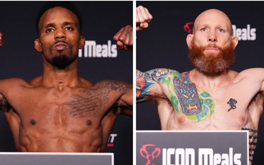 Результаты взвешивания UFC on ESPN 65