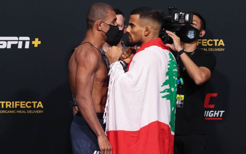 Видео боя Раони Барселос - Халид Таха UFC on ESPN+ 40 | Бой вечера