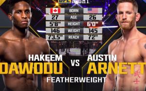 Видео боя Хаким Даводу - Остин Амметт UFC on FOX 30