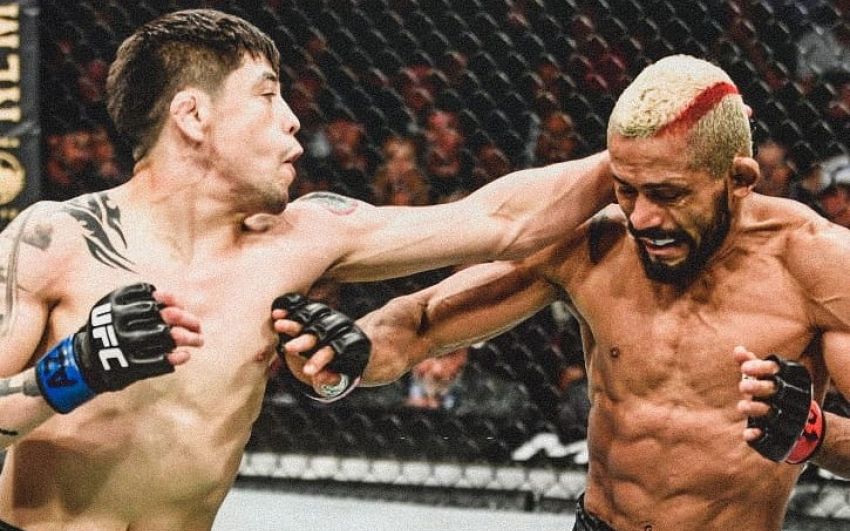 Брэндон Морено "задушил" Дейвисона Фигейреду на UFC 263, став новым чемпионом наилегчайшего веса