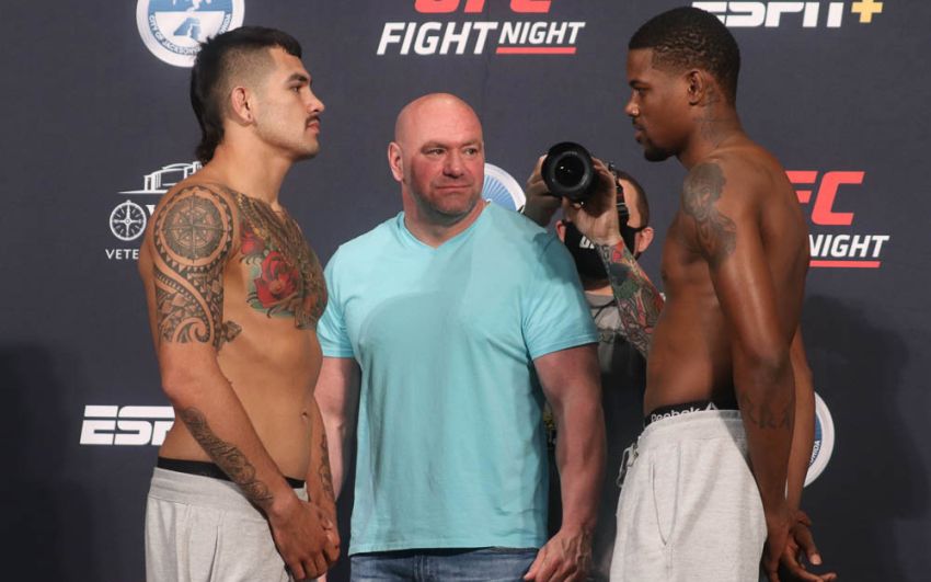 Видео боя Энтони Эрнандес - Кевин Холланд UFC on ESPN 8