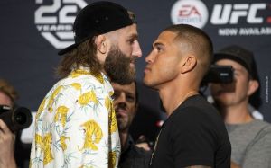 Битва взглядов участников турнира UFC 226: Миочич - Кормье