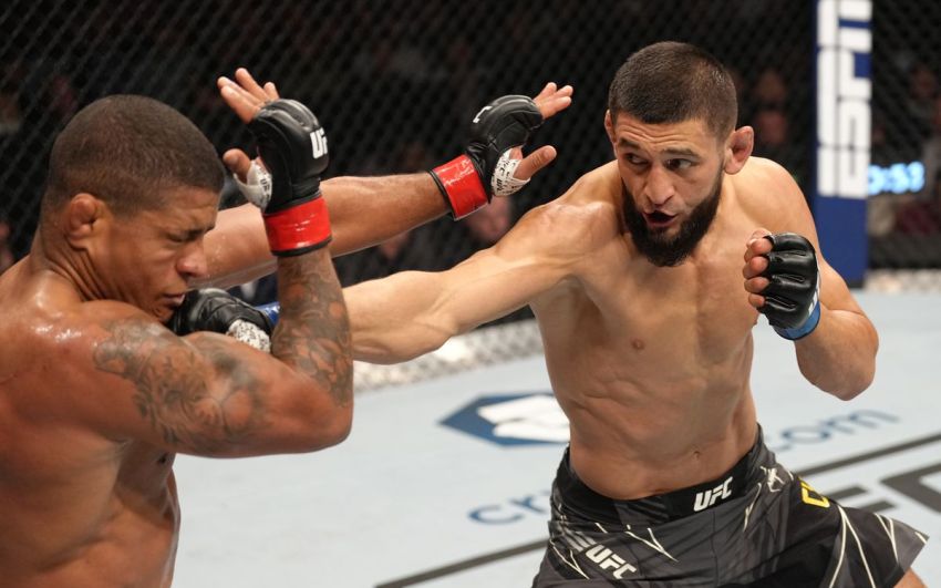 Слова Хамзата Чимаева после победы над Гилбертом Бернсом на UFC 273
