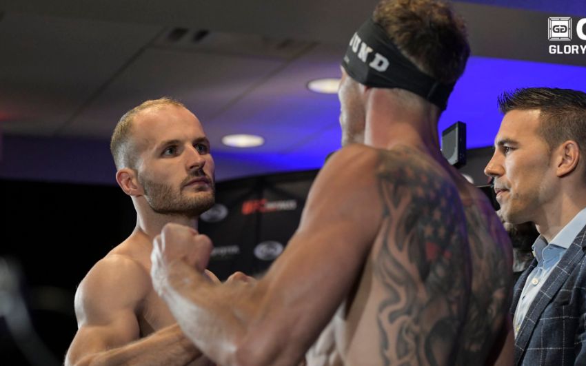 Видео боя Джастин Хоугтон — Элвис Гаши Glory 67