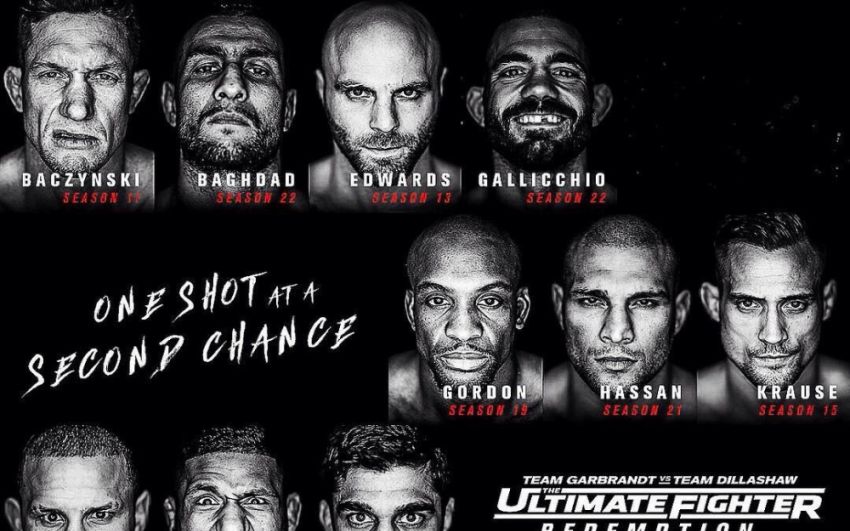 Немного о составе участников The Ultimate Fighter 25